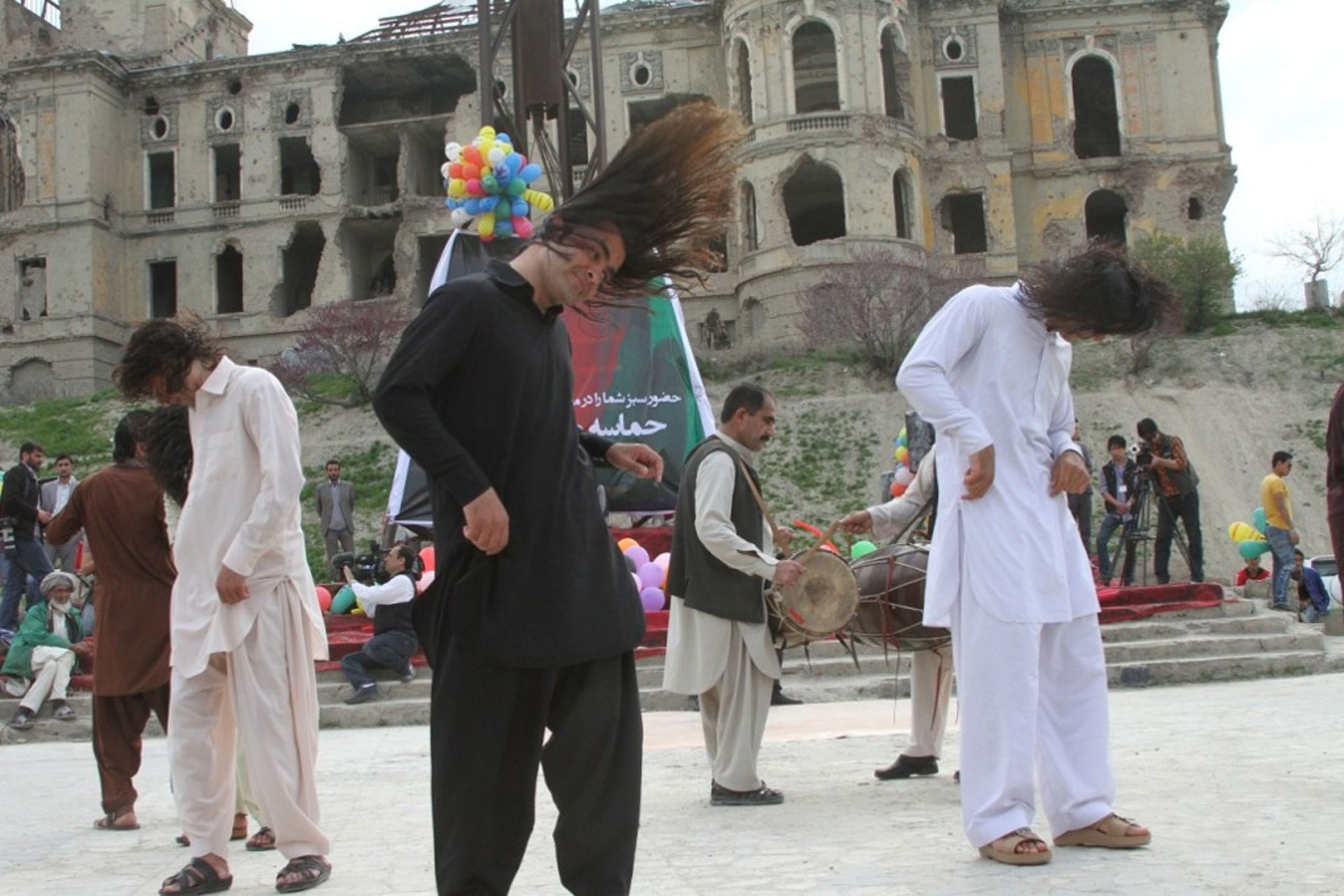رقص و پایکوبی در فستیوال موسیقی کابل - عکاسان افغان