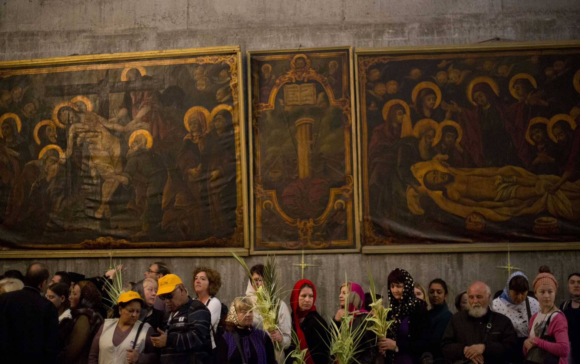 عکسی از تجمع مسیحیان ارتودوکس