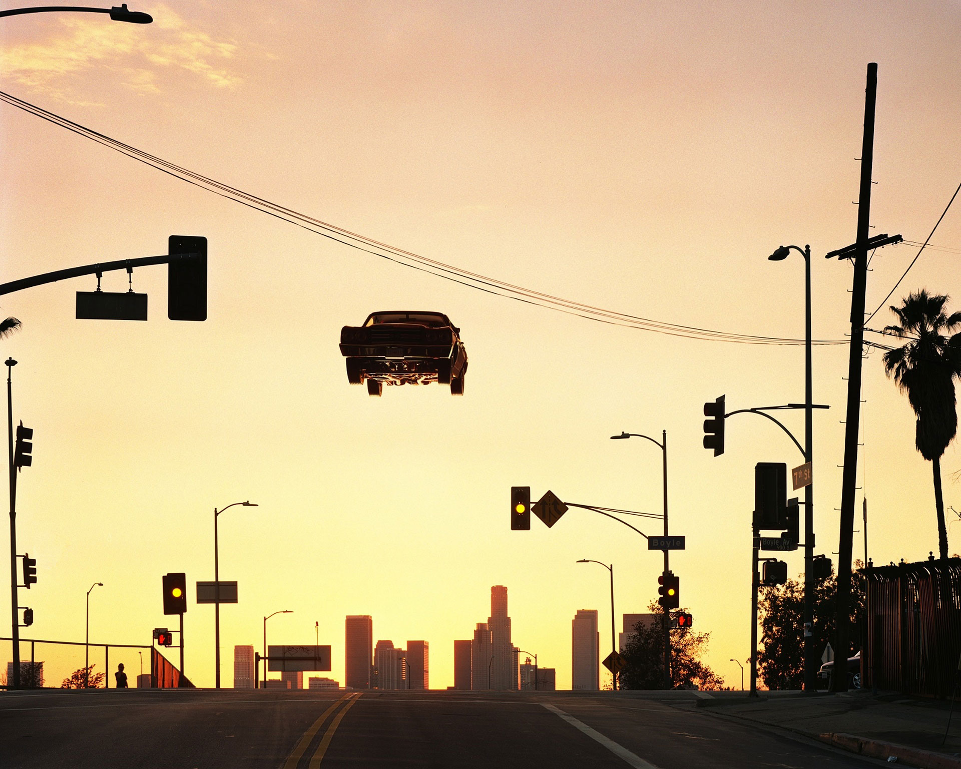 عکاسی منظره شهری از لس آنجلس